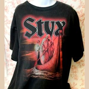 Gildan Shirts - Men's 2xl Vintage Repo Styx The Ferryman Tee Gildan Shirts - Men's 2xl Vintage Repo Styx The Ferryman Tee